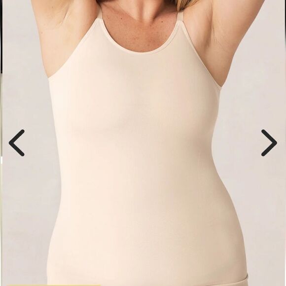 Shapermint All Day Every Day Scoop Neck Cami Color Chai - Picture 1 of 8